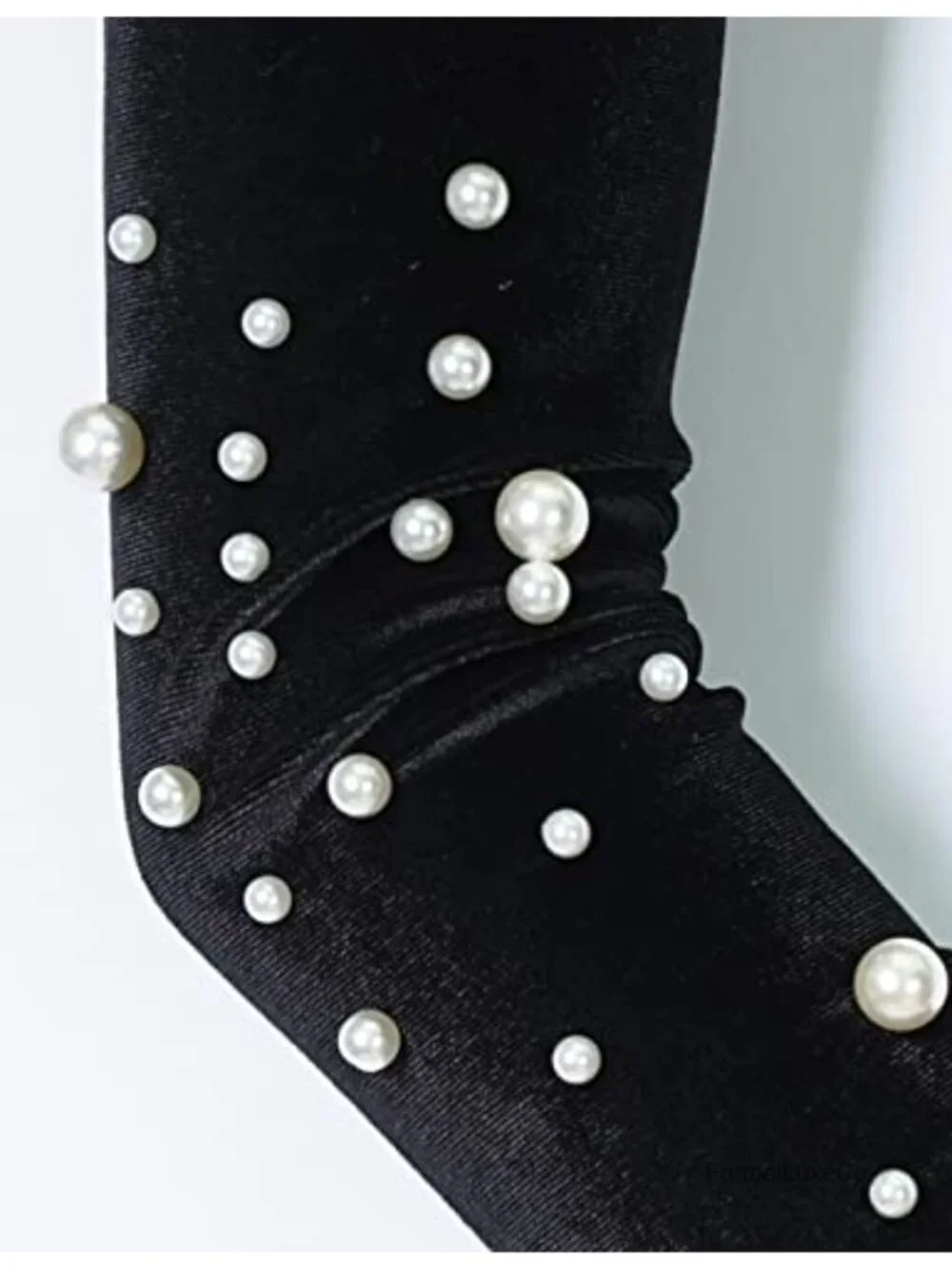 24 Inch Long Velvet Gloves for Opera Wedding Costume Party